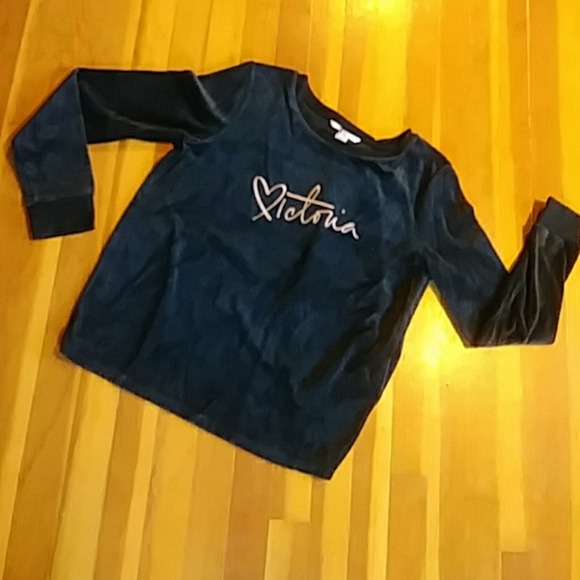 Victoria's Secret Tops - NWT-VS Velvet Top w/ open back